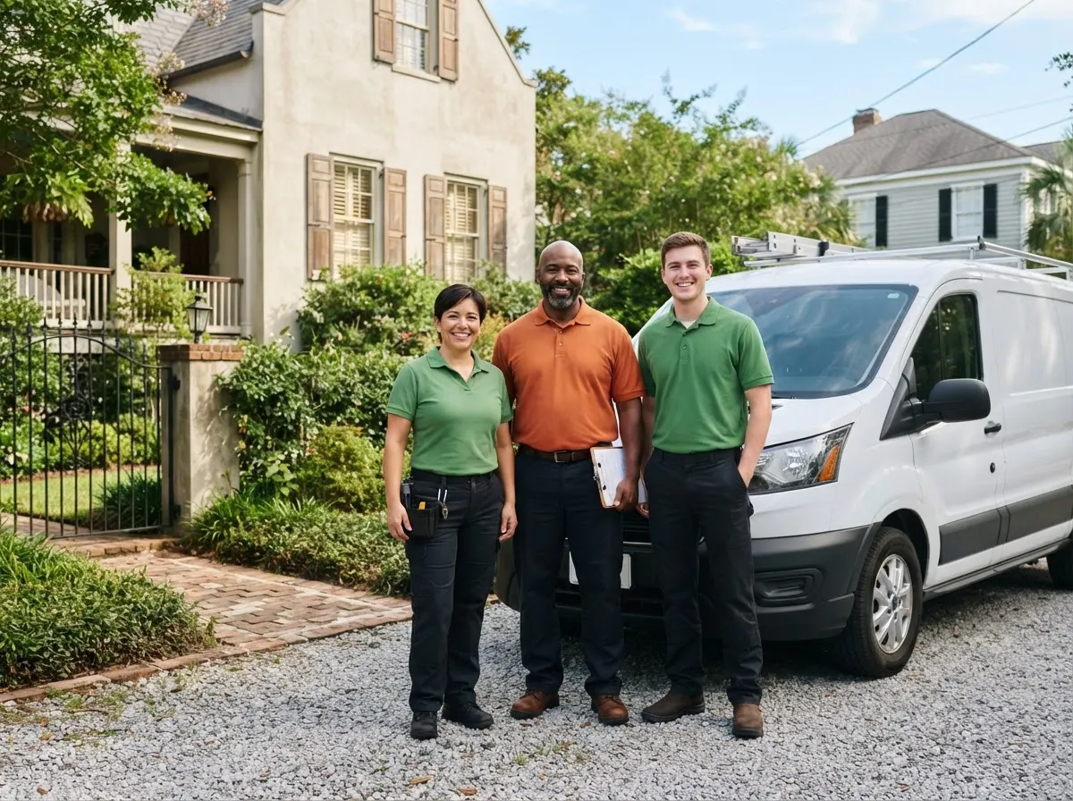 FalconVale Insect Services pest control service team in Charleston, SC